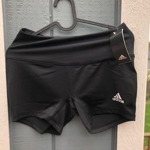 Adidas black spandex